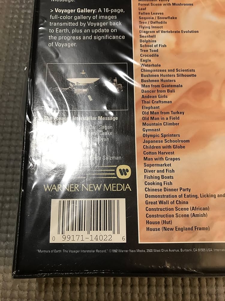 Murmurs of Earth - The Voyager Interstellar Record